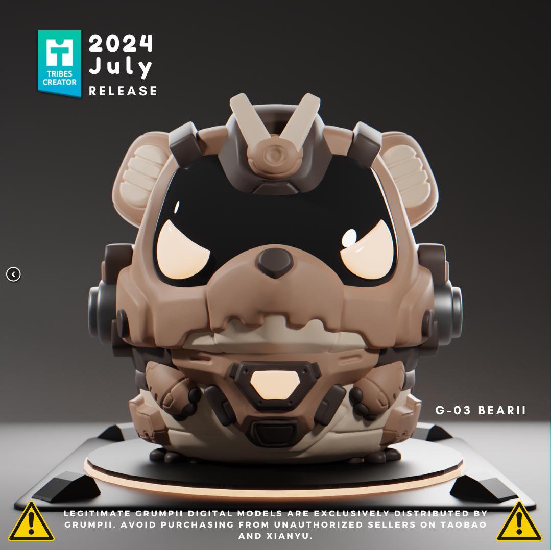 Grumpii Mecha Animal miniatures