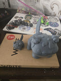 Puff Chibi Pastry Monster Resin Figure | 35mm Tabletop RPG Mini Unpainted