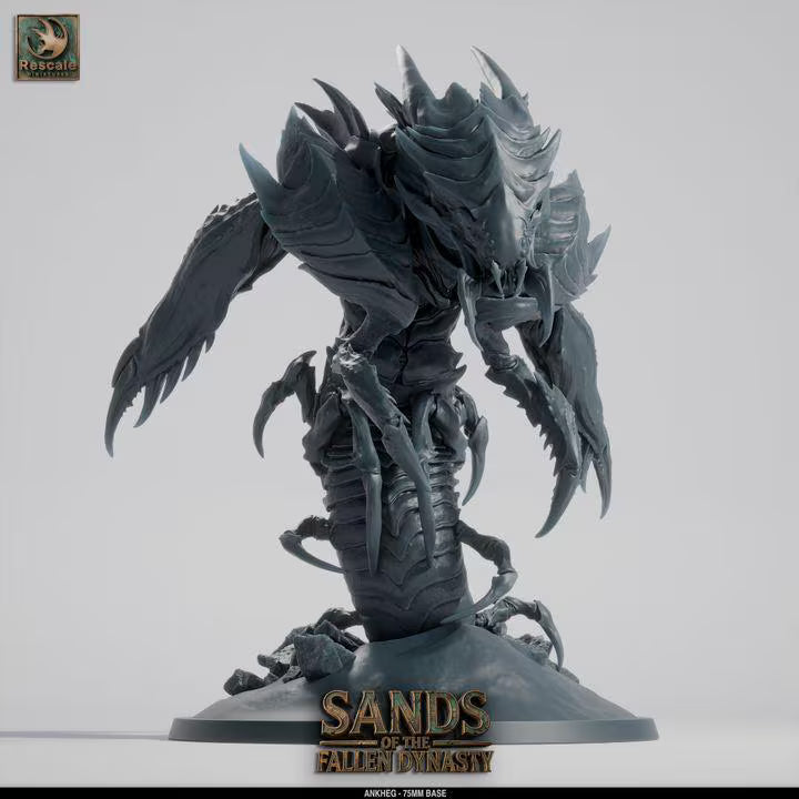 Sands of the Fallen Dynasty – DnD Miniatures | Rescale Resin STL | Ancient Desert Fantasy Tabletop Figure Set