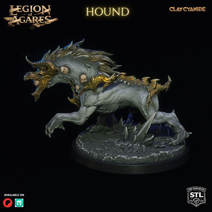 Legion of Agares – DnD Miniatures | Clay Cyanide Resin STL | Fantasy Tabletop Creature Figures