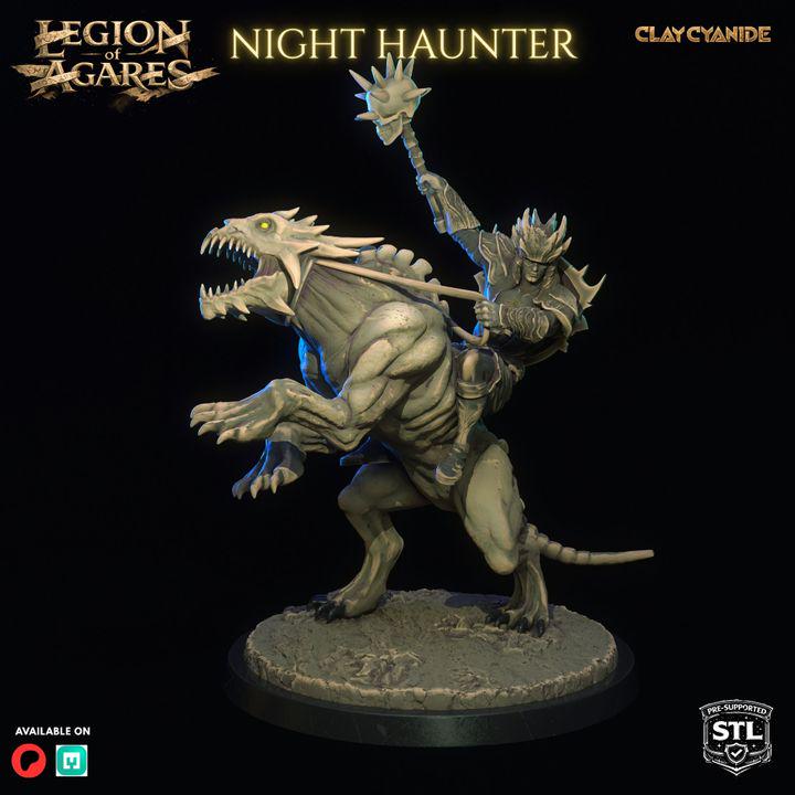 Legion of Agares – DnD Miniatures | Clay Cyanide Resin STL | Fantasy Tabletop Creature Figures