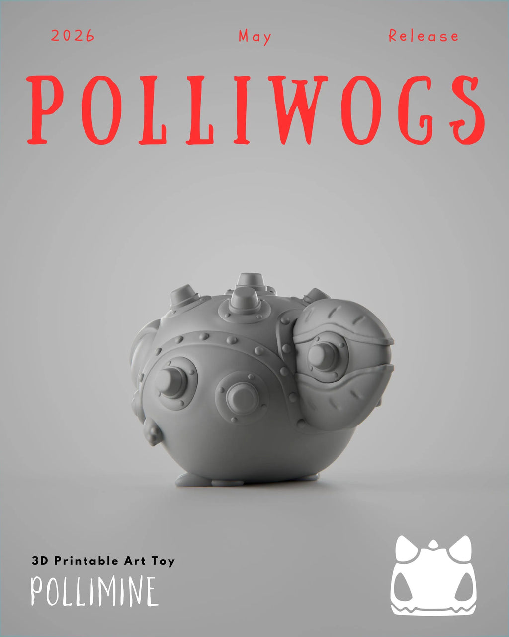 Polliwags – Grumpii Resin Toy Figures | Mythical Creature Collectible Designer Art Toy Set