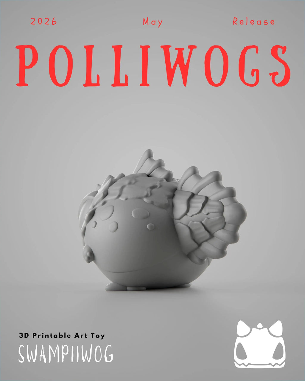 Polliwags – Grumpii Resin Toy Figures | Mythical Creature Collectible Designer Art Toy Set