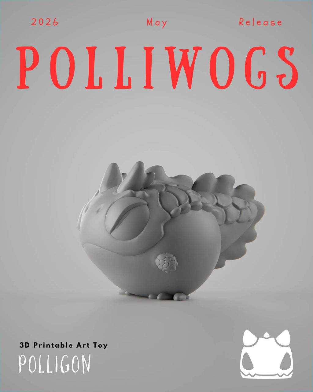 Polliwags – Grumpii Resin Toy Figures | Mythical Creature Collectible Designer Art Toy Set