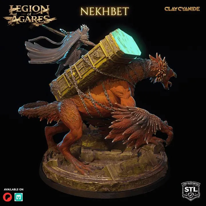Legion of Agares – DnD Miniatures | Clay Cyanide Resin STL | Fantasy Tabletop Creature Figures