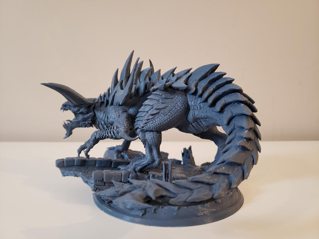 Tarrasque – Dungeons & Dragons Monster Miniature | Resin TTRPG STL | Rescale Colossal Boss Figure