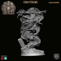 Oni Yokai – DnD Miniature | Clay Cyanide Resin STL | Fantasy Tabletop Japanese Demon Figure