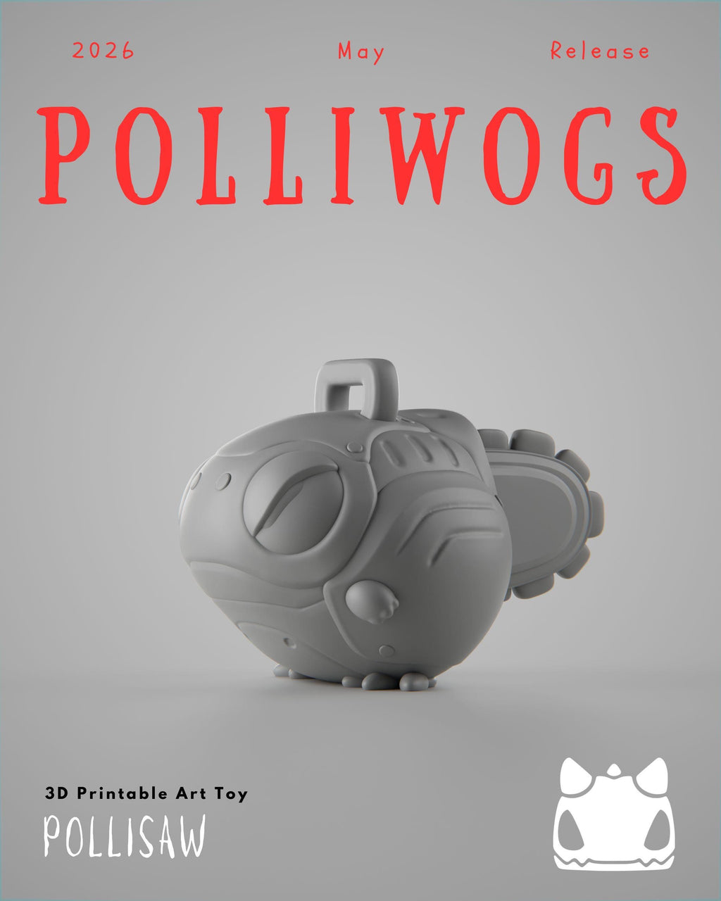 Polliwags – Grumpii Resin Toy Figures | Mythical Creature Collectible Designer Art Toy Set
