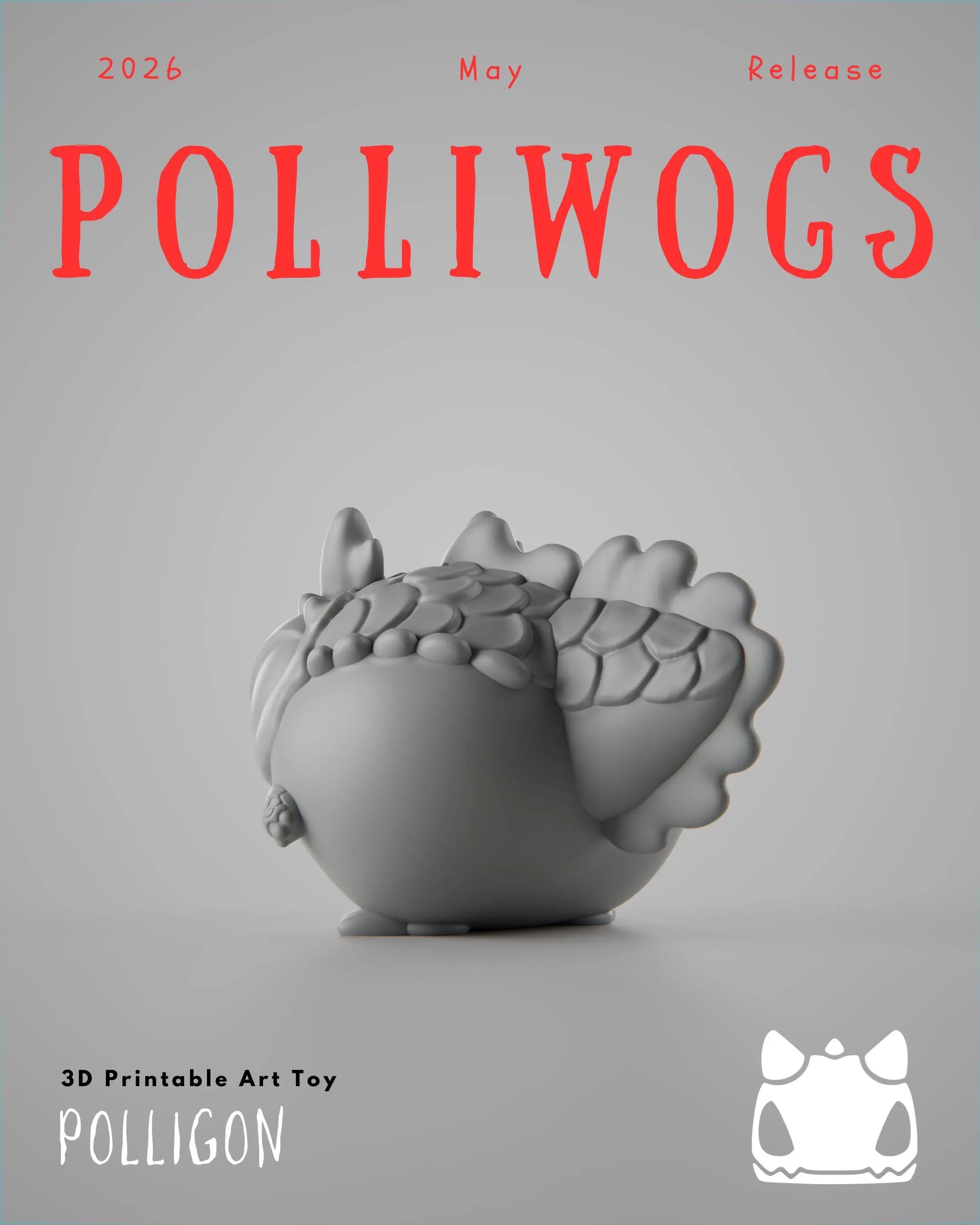 Polliwags – Grumpii Resin Toy Figures | Mythical Creature Collectible Designer Art Toy Set