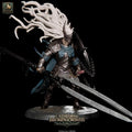 The Broken Crown – 50mm Base Miniature | Cathedral of Broken Crowns DnD TTRPG Resin STL | Tabletop Fantasy Figure