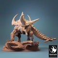 Tarrasque – Dungeons & Dragons Monster Miniature | Resin TTRPG STL | Rescale Colossal Boss Figure