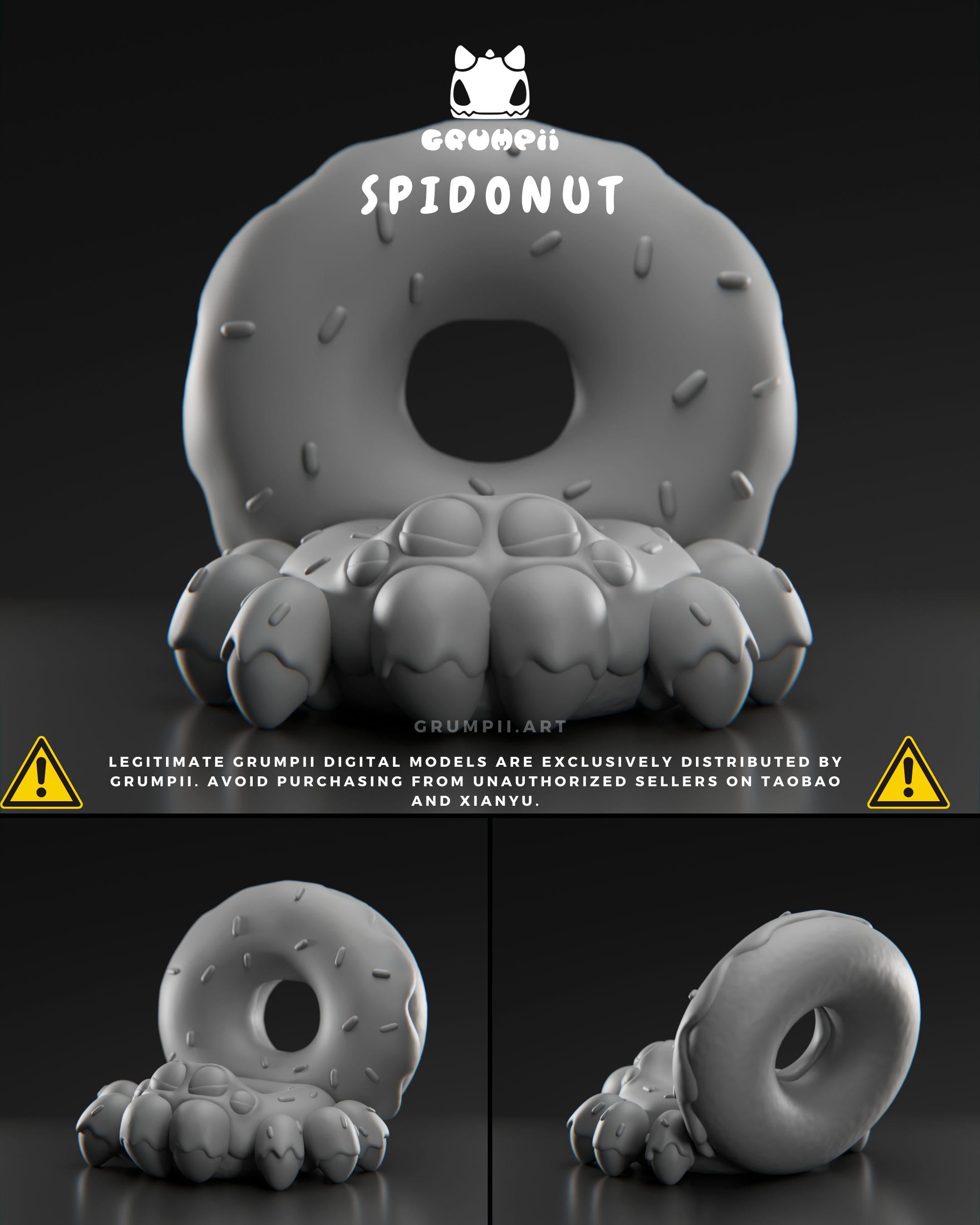Grumpii Bugkery Collectible Toy Figurine – 3D Printable Fantasy Creature Models