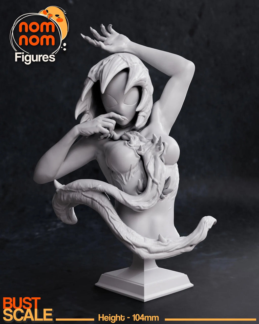 Gwenom Symbiote Anti-Heroine Statue | Unpainted Resin Figure Garage Kit (1/10 Scale)