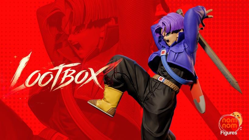 Trunks Future Swordsman Anime Statue | 1/10 1/6 Scale Unpainted Resin Garage Kit