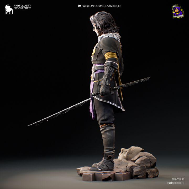 Verso Statue Kit | Clair Obscur Expedition 33 Resin Model | Dark Fantasy Gaming Decor