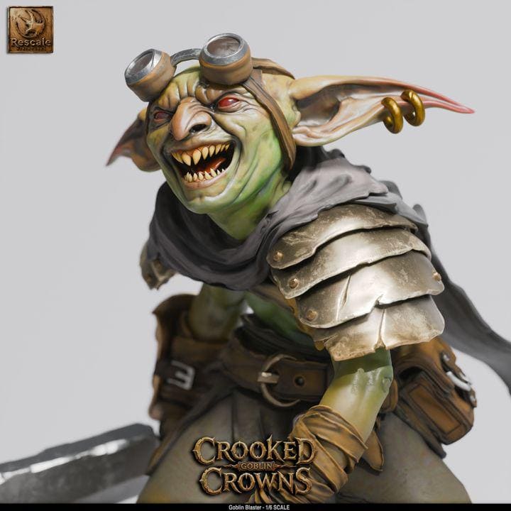 Goblin Blaster XL 20cm Display Figure | Rescale Miniatures Painter's Edition