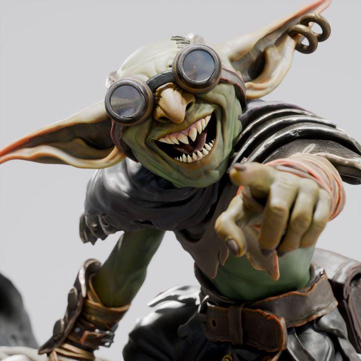 Goblin Siege Crawler Titan – Massive Behemoth 130mm Base | Crooked Crowns