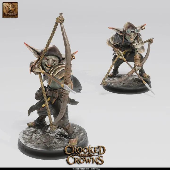 Goblin Skirmishers Warband – 25mm Base Horde | Crooked Crowns