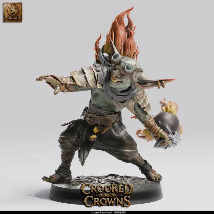 Goblin Skirmishers Warband – 25mm Base Horde | Crooked Crowns