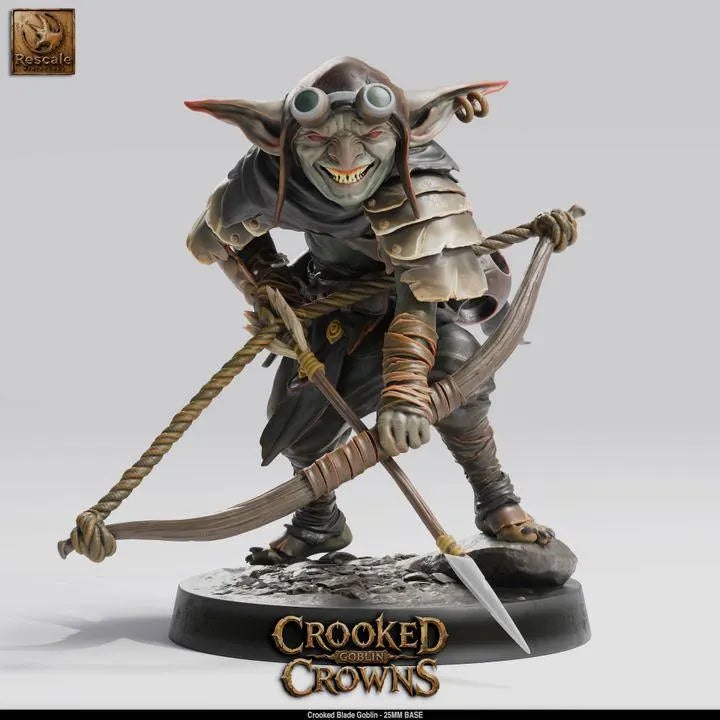 Goblin Skirmishers Warband – 25mm Base Horde | Crooked Crowns