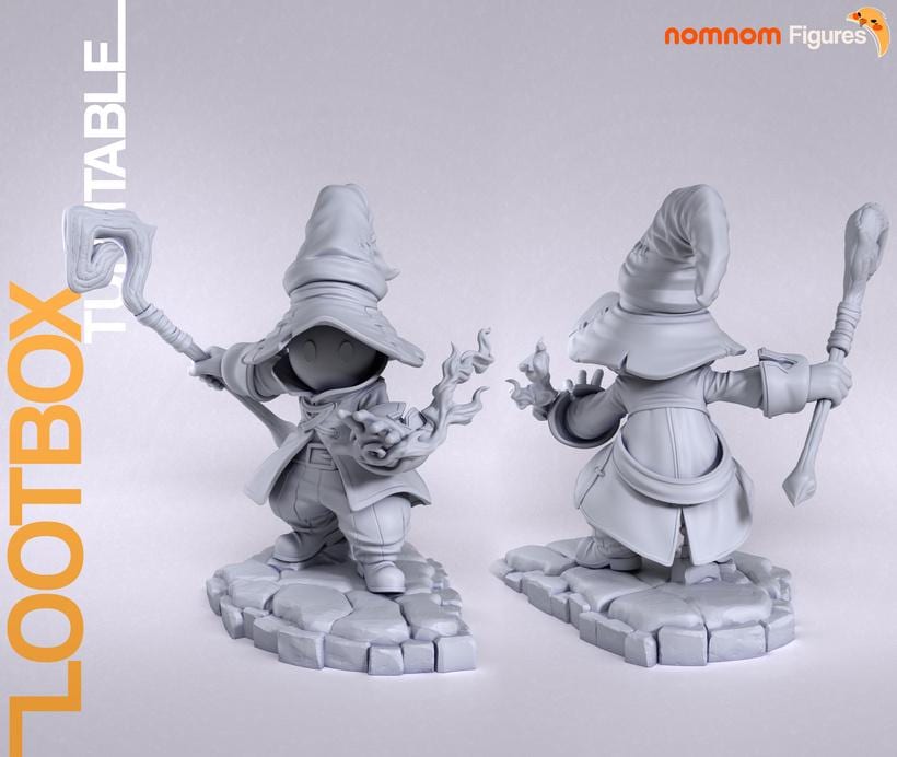 Vivi Mage Black Magic Statue – 1:10 Scale Display Figure & Mini | Nomnom