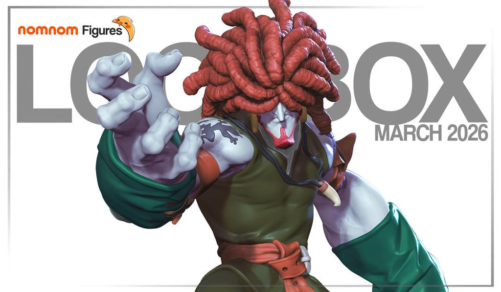 Armarant Brawler Monk Warrior Statue – 1:10 Scale Display Figure & Mini | Nomnom