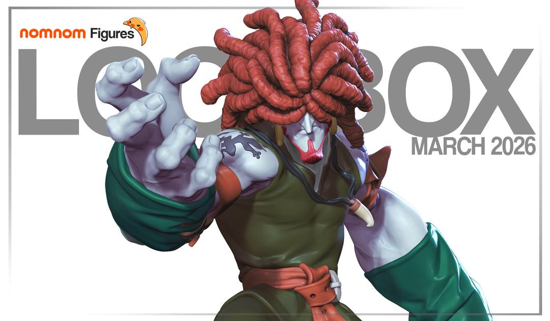 Armarant Brawler Monk Warrior Statue – 1:10 Scale Display Figure & Mini | Nomnom