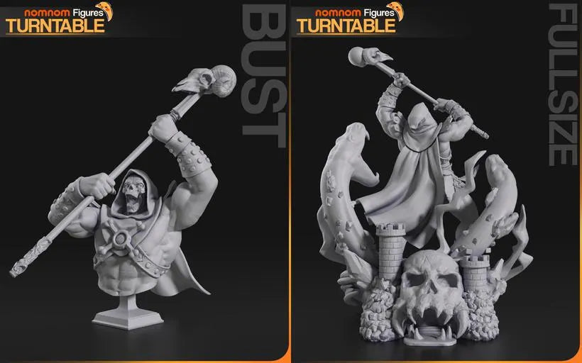 Skeletor Evil Sorcerer Statue | 1:10 Scale Resin Figure