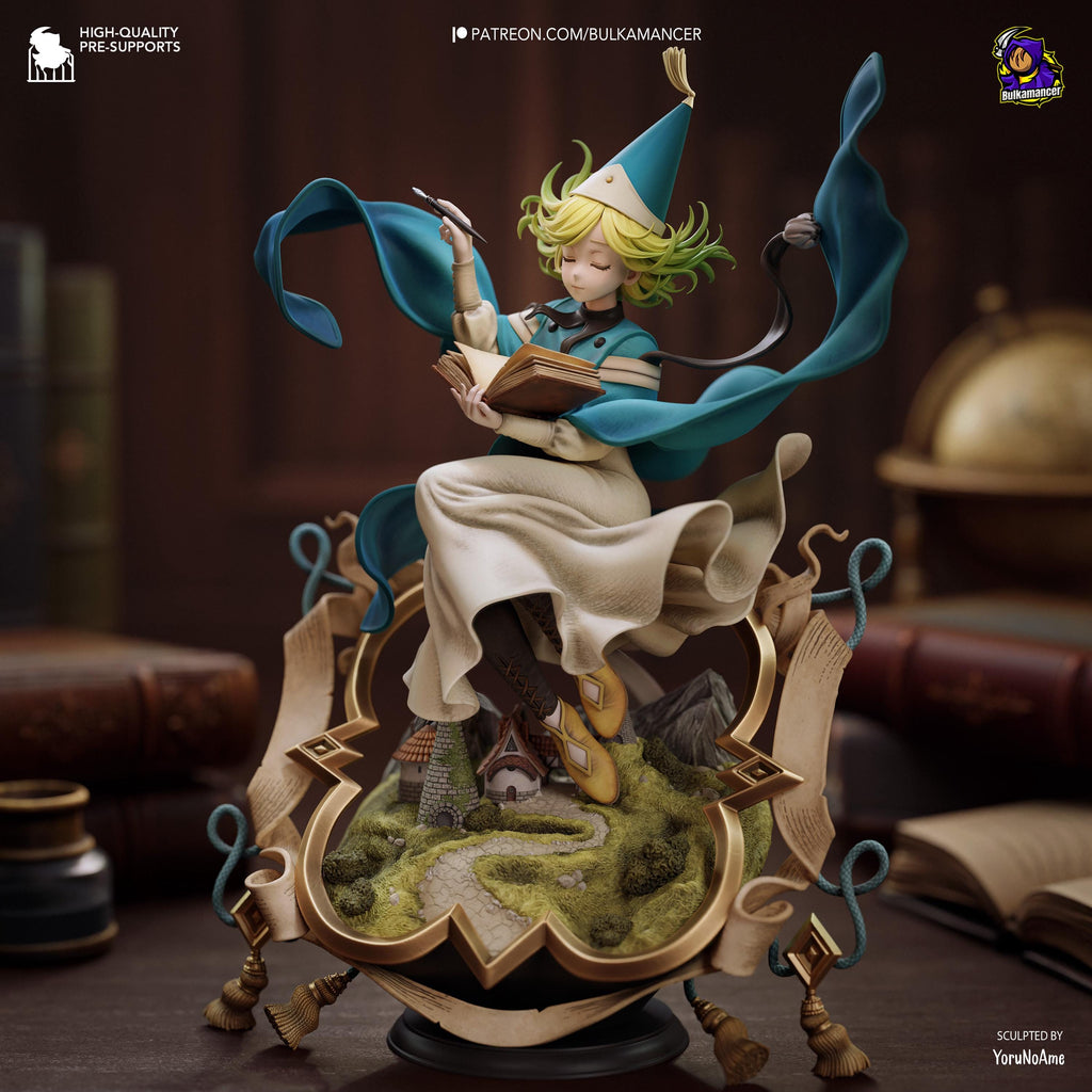Witch Hat Atelier Coco Figure – Detailed Anime Statue, Fan Art Collectible Model Kit