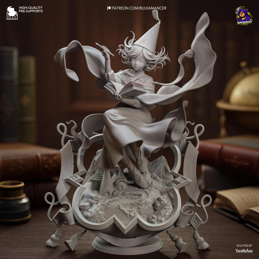 Witch Hat Atelier Coco Figure – Detailed Anime Statue, Fan Art Collectible Model Kit