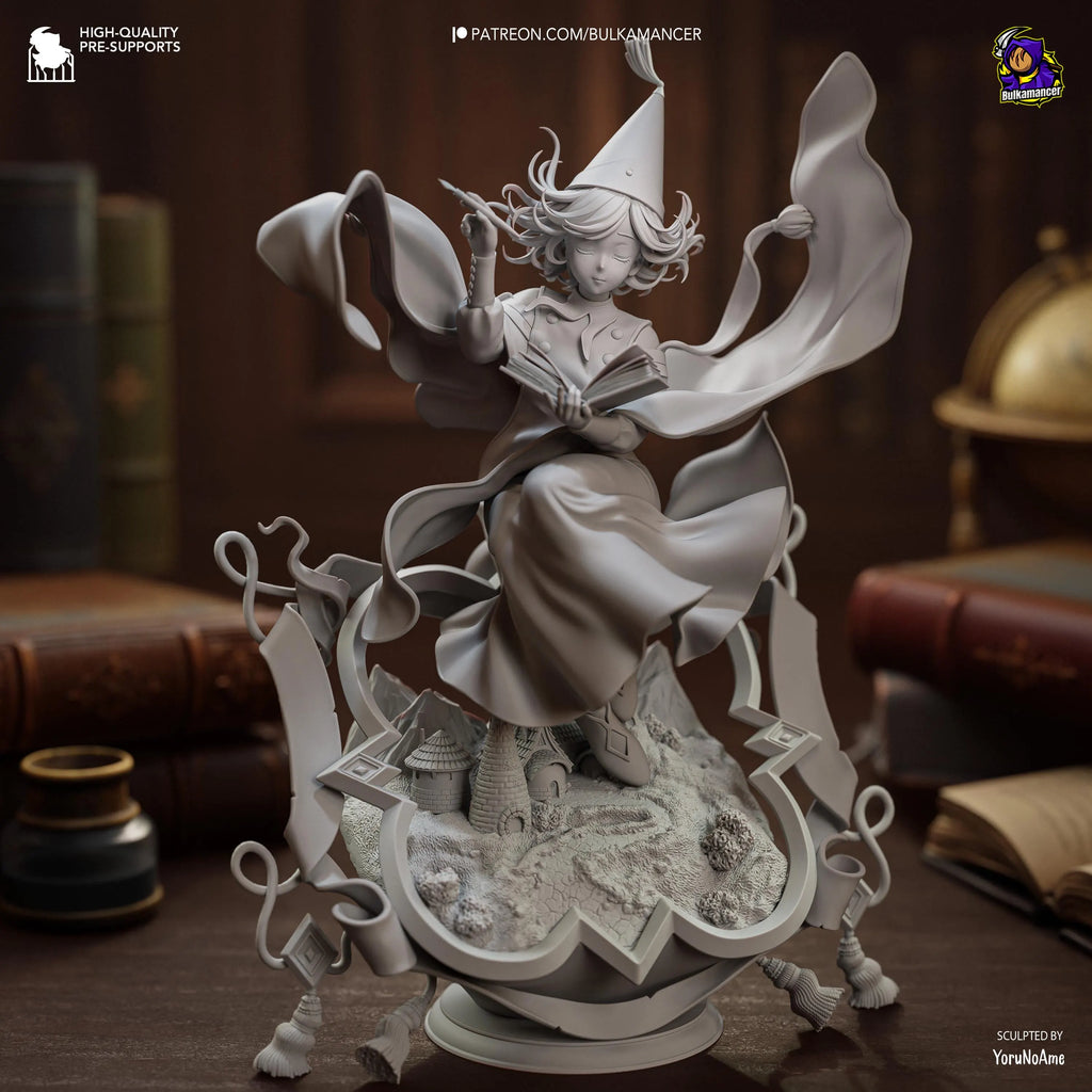 Witch Hat Atelier Coco Figure – Detailed Anime Statue, Fan Art Collectible Model Kit