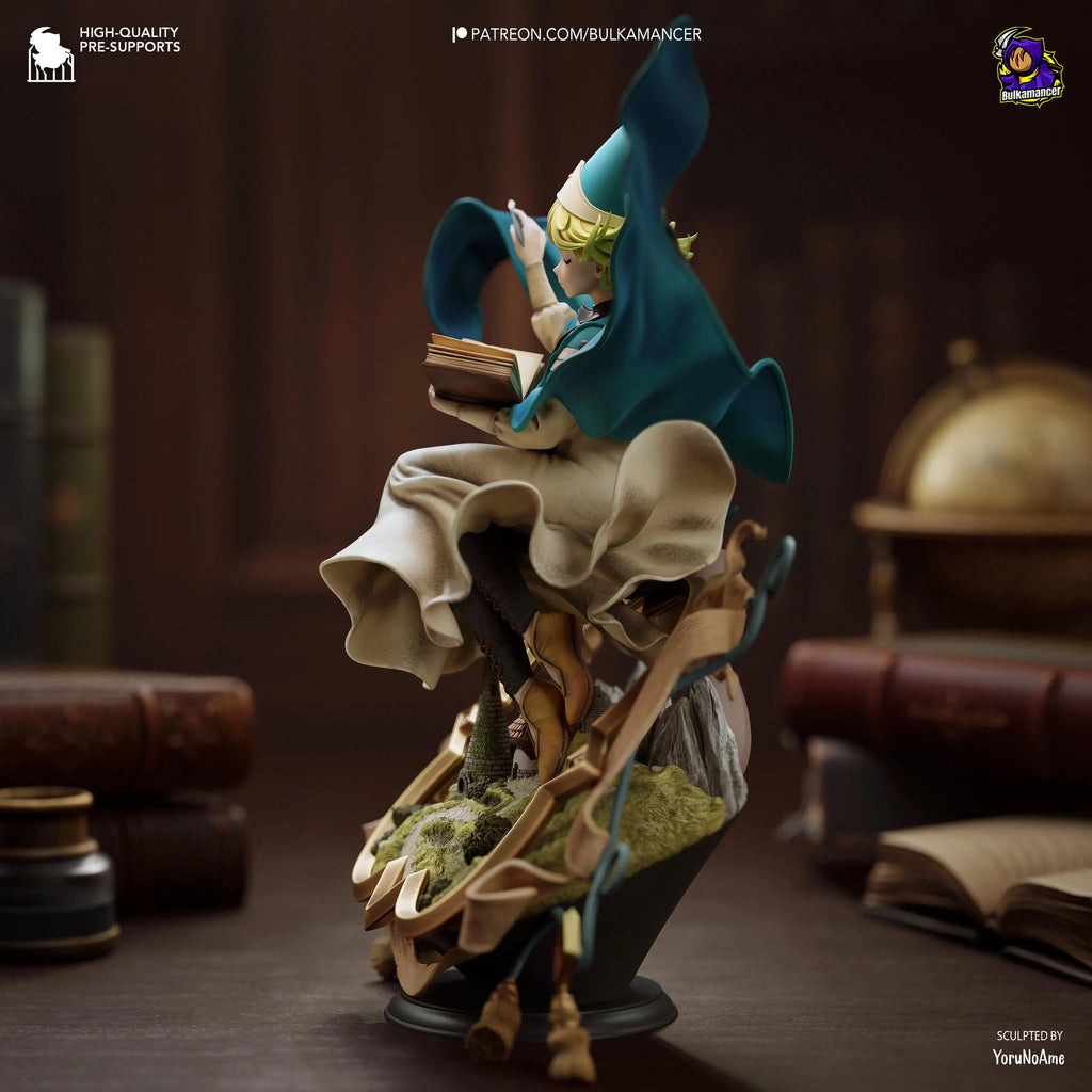 Witch Hat Atelier Coco Figure – Detailed Anime Statue, Fan Art Collectible Model Kit