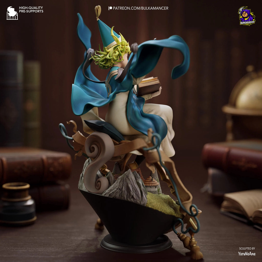 Witch Hat Atelier Coco Figure – Detailed Anime Statue, Fan Art Collectible Model Kit
