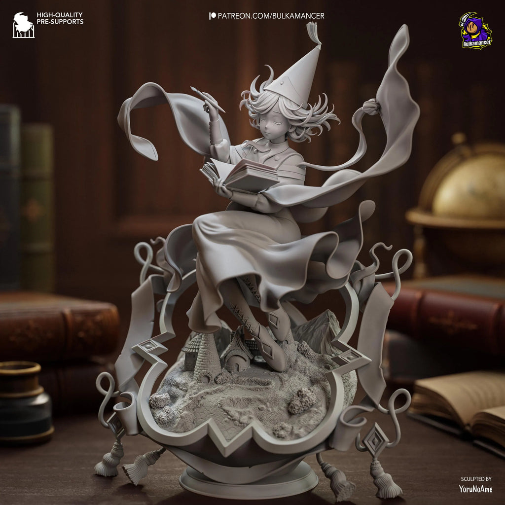 Witch Hat Atelier Coco Figure – Detailed Anime Statue, Fan Art Collectible Model Kit