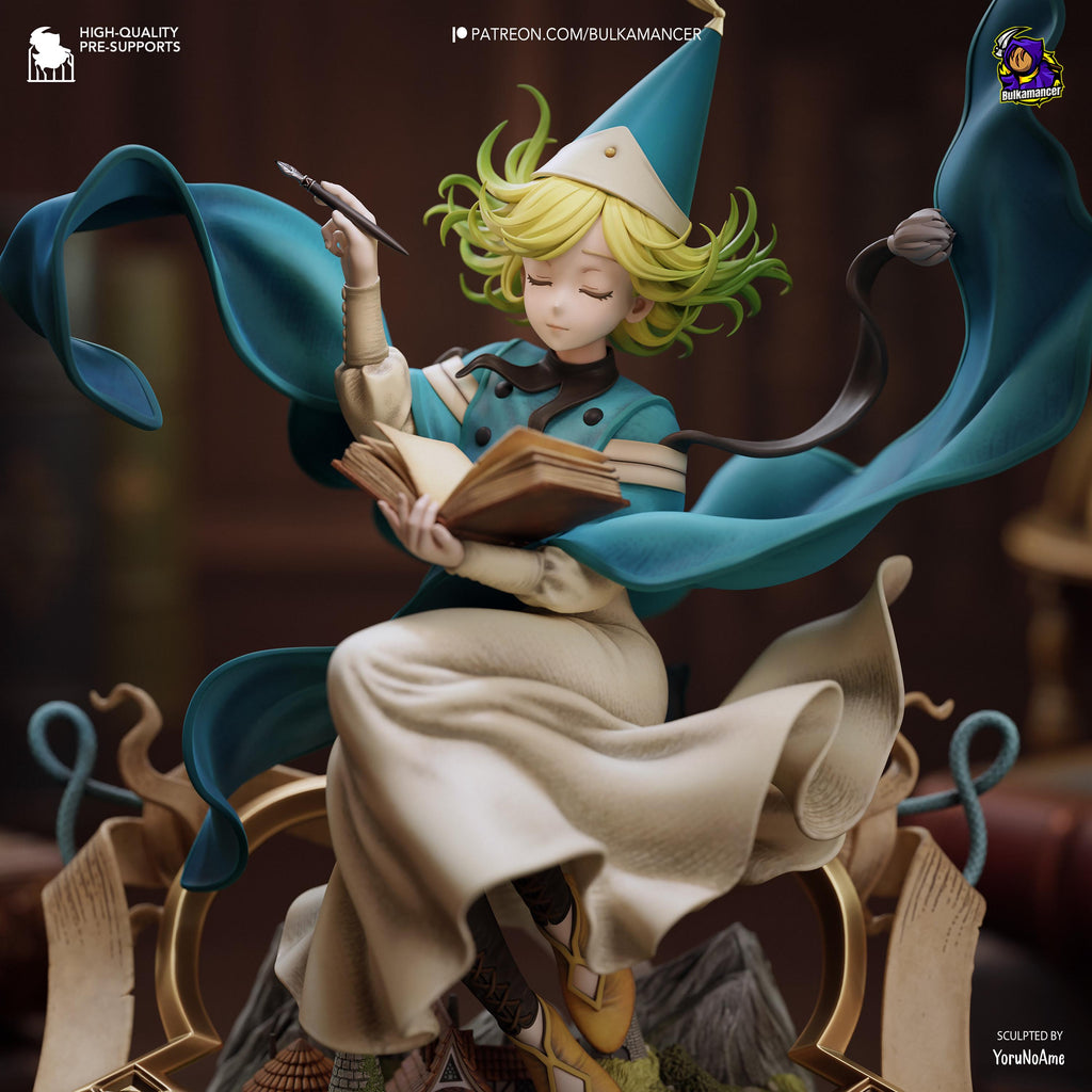 Witch Hat Atelier Coco Figure – Detailed Anime Statue, Fan Art Collectible Model Kit
