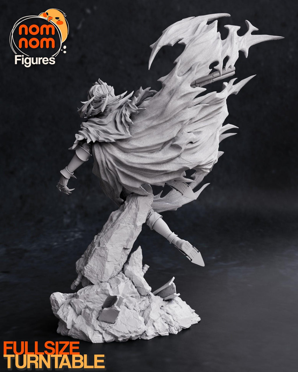 Vincent Valentine Statue | Final Fantasy VII Resin Model | 3D Printed Figure