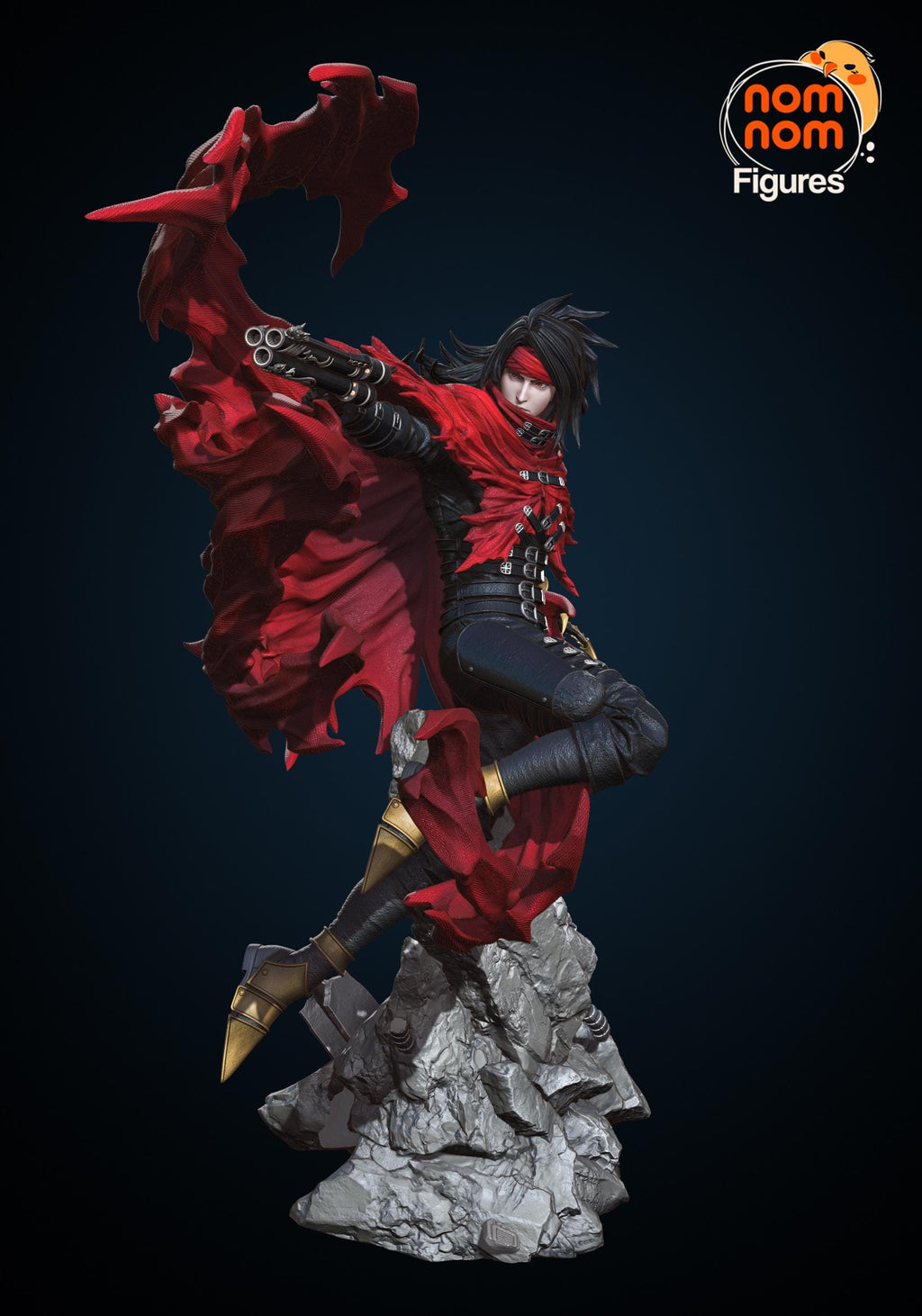 Vincent Valentine Statue | Final Fantasy VII Resin Model | 3D Printed Figure