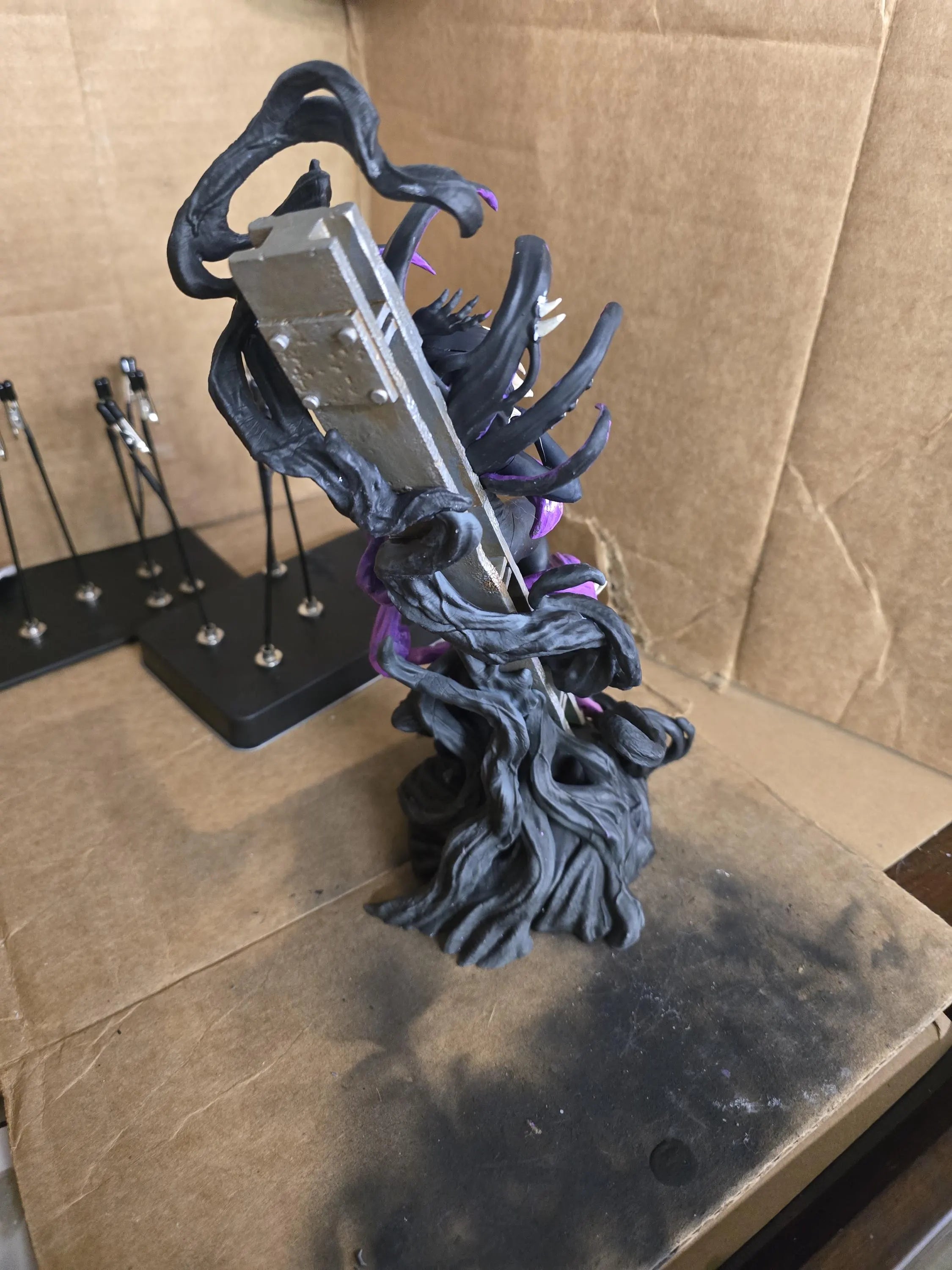 Gwenom Symbiote Anti-Heroine Statue | Unpainted Resin Figure Garage Kit (1/10 Scale)