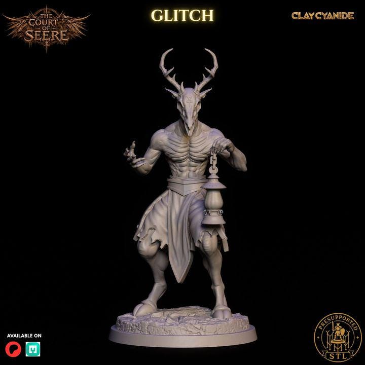 The Court of Seere- Tabletop rpg miniatures- Boss encounter set