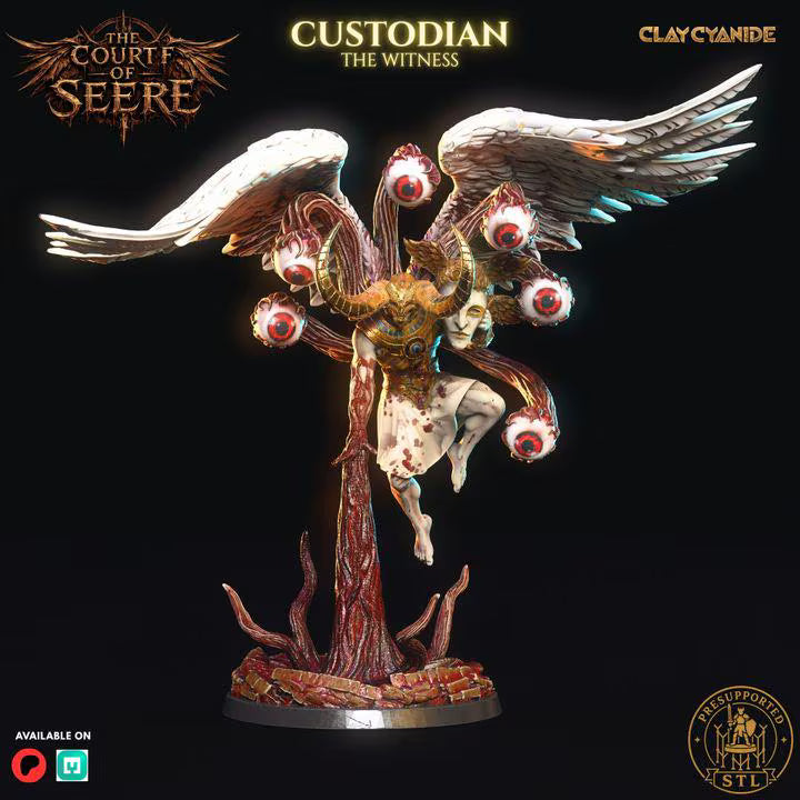 The Court of Seere- Tabletop rpg miniatures- Boss encounter set