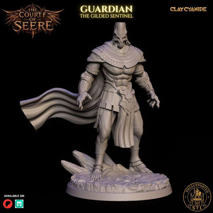 The Court of Seere- Tabletop rpg miniatures- Boss encounter set