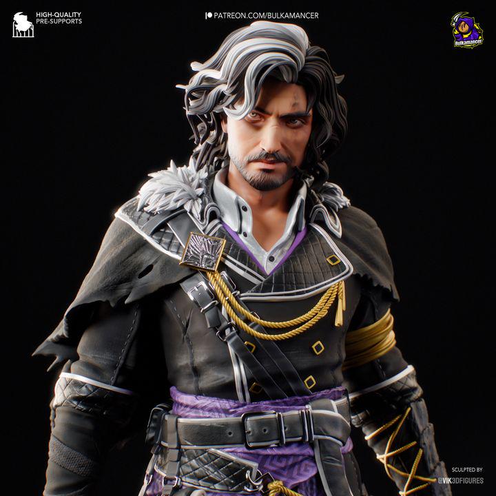 Verso Statue Kit | Clair Obscur Expedition 33 Resin Model | Dark Fantasy Gaming Decor