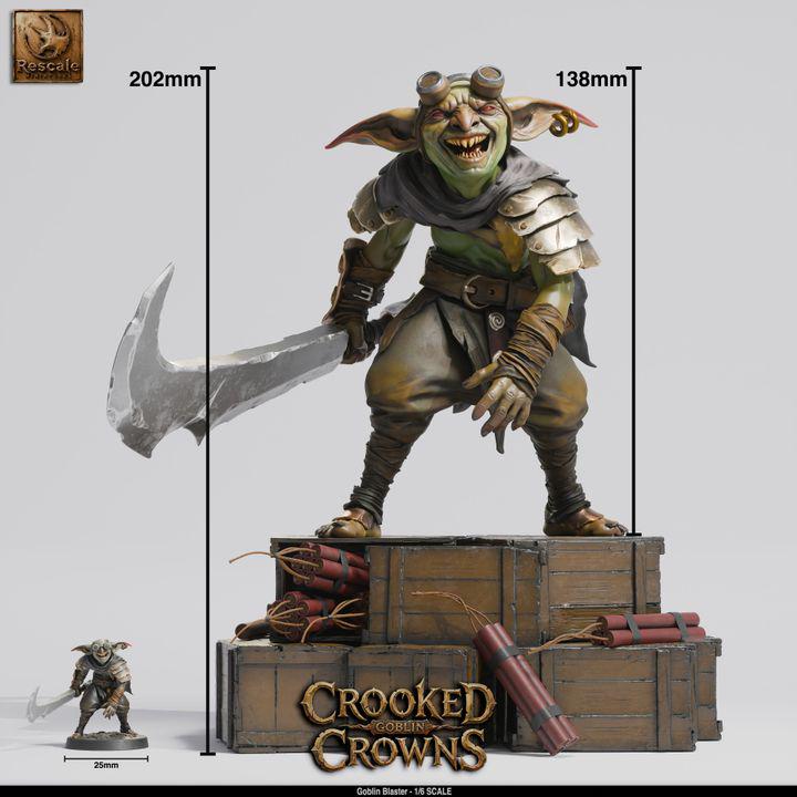 Goblin Blaster XL 20cm Display Figure | Rescale Miniatures Painter's Edition
