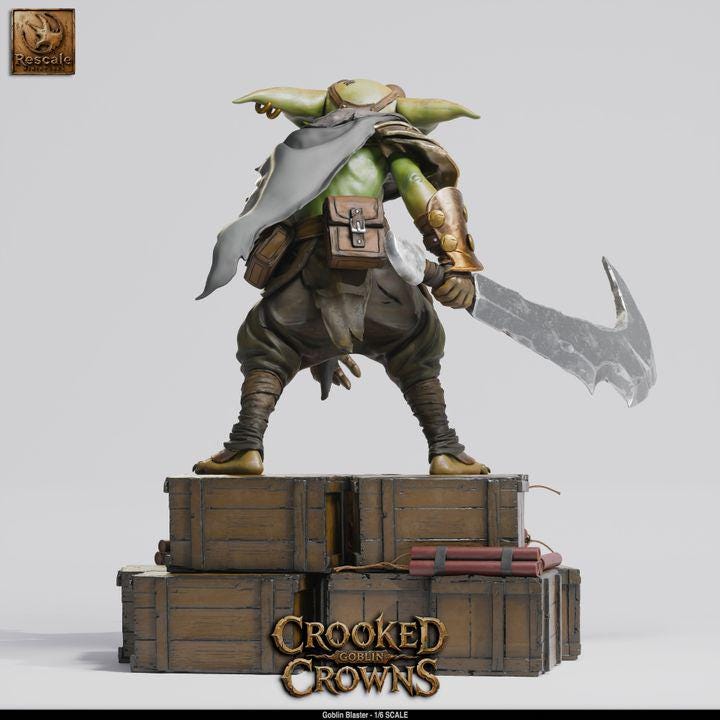 Goblin Blaster XL 20cm Display Figure | Rescale Miniatures Painter's Edition