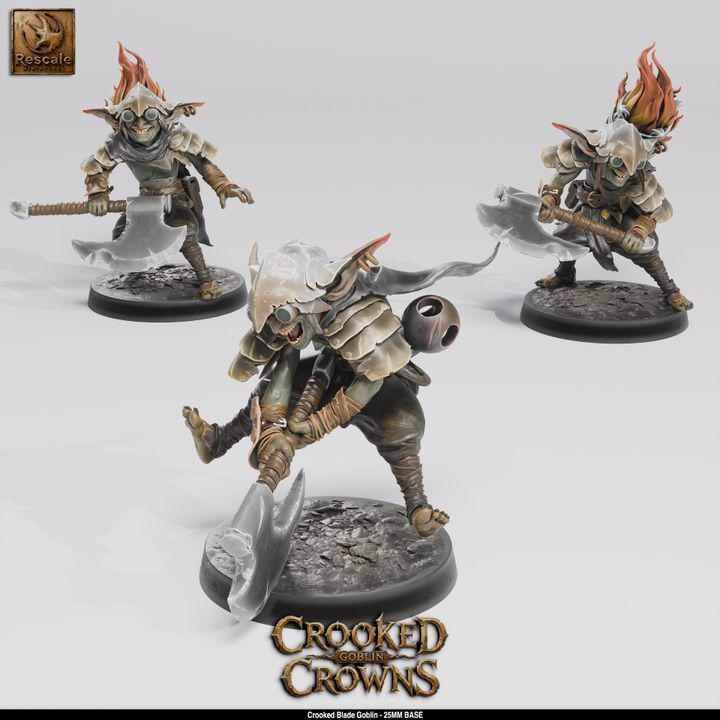 Goblin Skirmishers Warband – 25mm Base Horde | Crooked Crowns