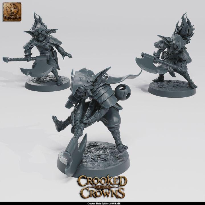 Goblin Skirmishers Warband – 25mm Base Horde | Crooked Crowns