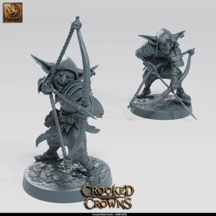 Goblin Skirmishers Warband – 25mm Base Horde | Crooked Crowns