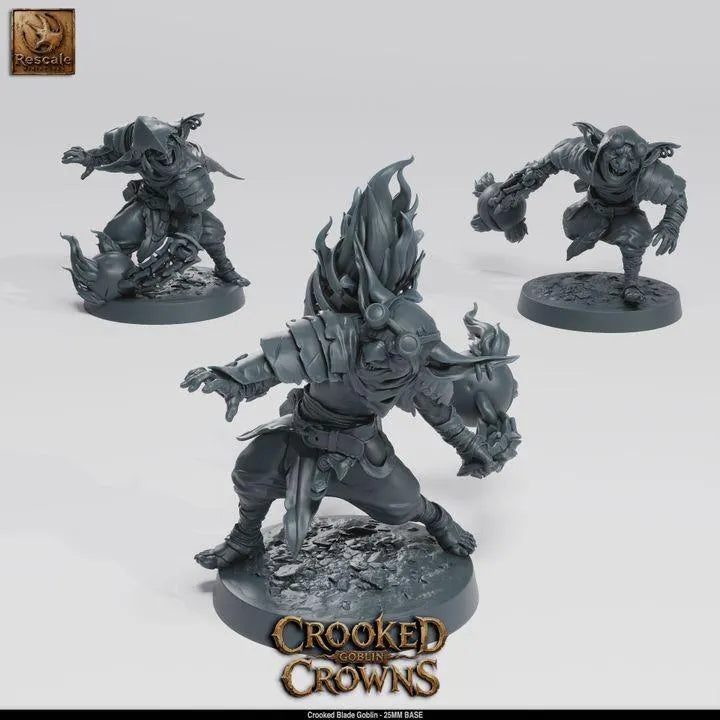 Goblin Skirmishers Warband – 25mm Base Horde | Crooked Crowns