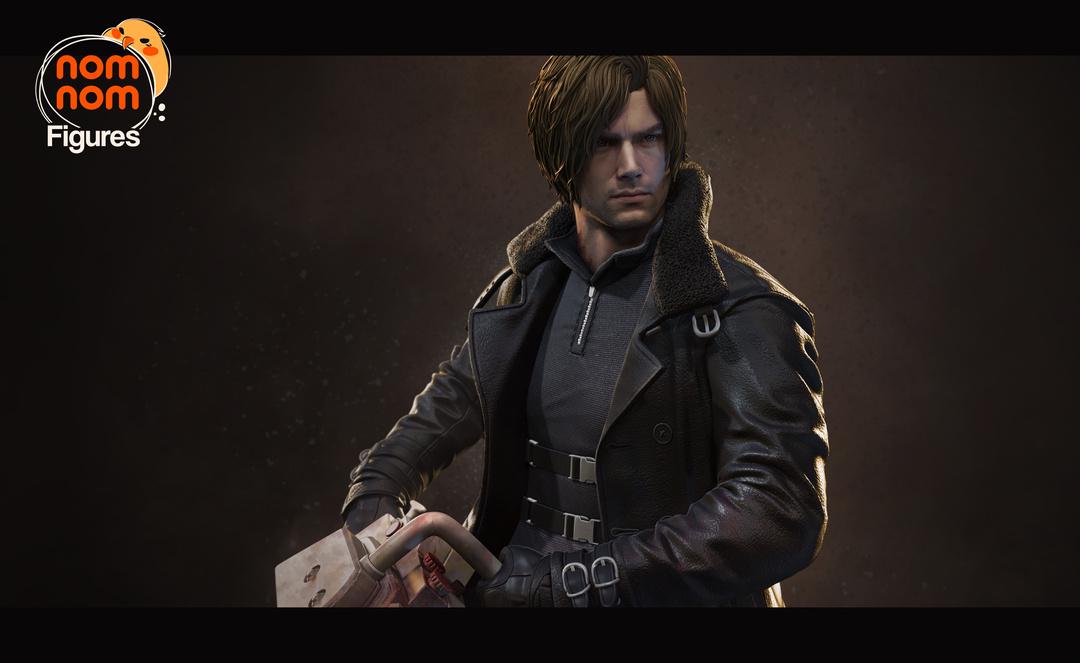 Resident Evil Leon S. Kennedy (Chainsaw Variant) – 3D Resin Model Kits, Bust & Painted Options
