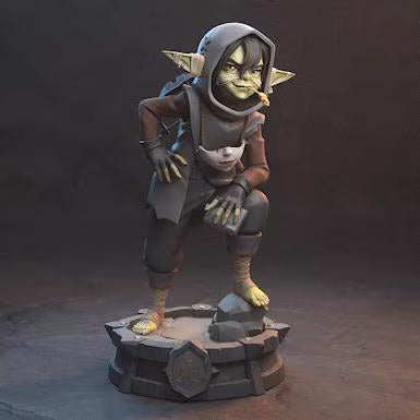 Nott the Brave Resin Statue | 16k Ultra-High Resolution | Mighty Nein Collector’s Piece | Hand-Painted  Display